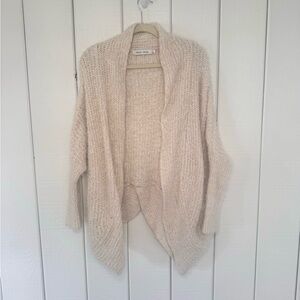 Bishop + Young Cream Knit Cardigan